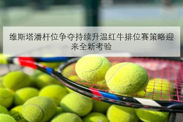 维斯塔潘杆位争夺持续升温红牛排位赛策略迎来全新考验